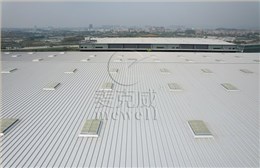 維龍（南海）中歐跨境貿(mào)易產(chǎn)業(yè)園項(xiàng)目-廣東一字型電動采光排煙天窗